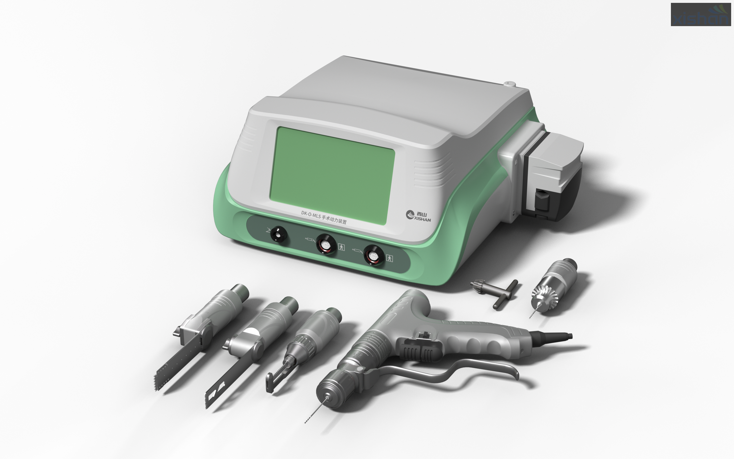 Touchscreen Power Console voor orthopedische chirurgie